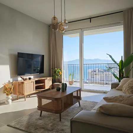 公寓 Palm&lemon Sea View & Free Parking Sarandë